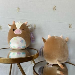 Griella the Cow Squishmallow 8” NWT